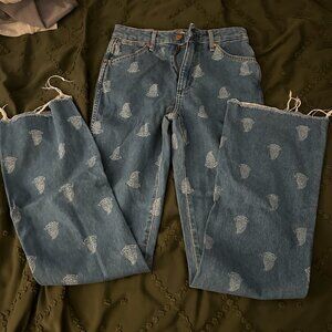 Wranger Paisley Bootcut Jeans